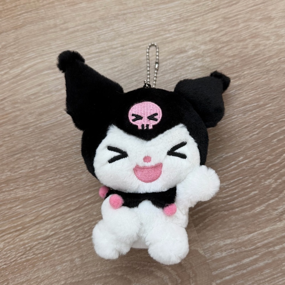 Kuromi Plush Keychain